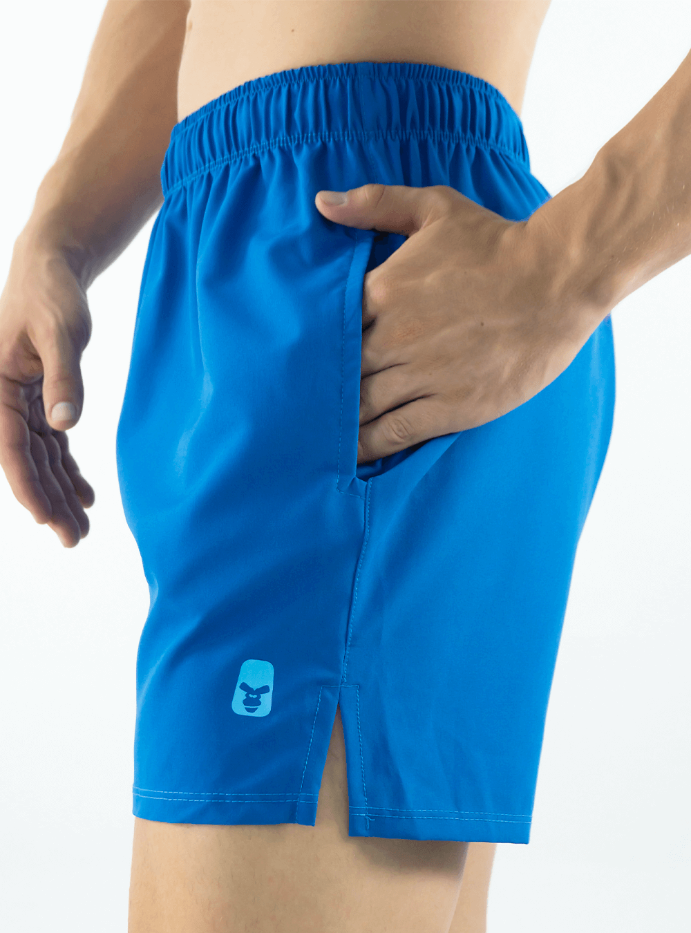 Pantalonetas Ajustada Azul Cielo