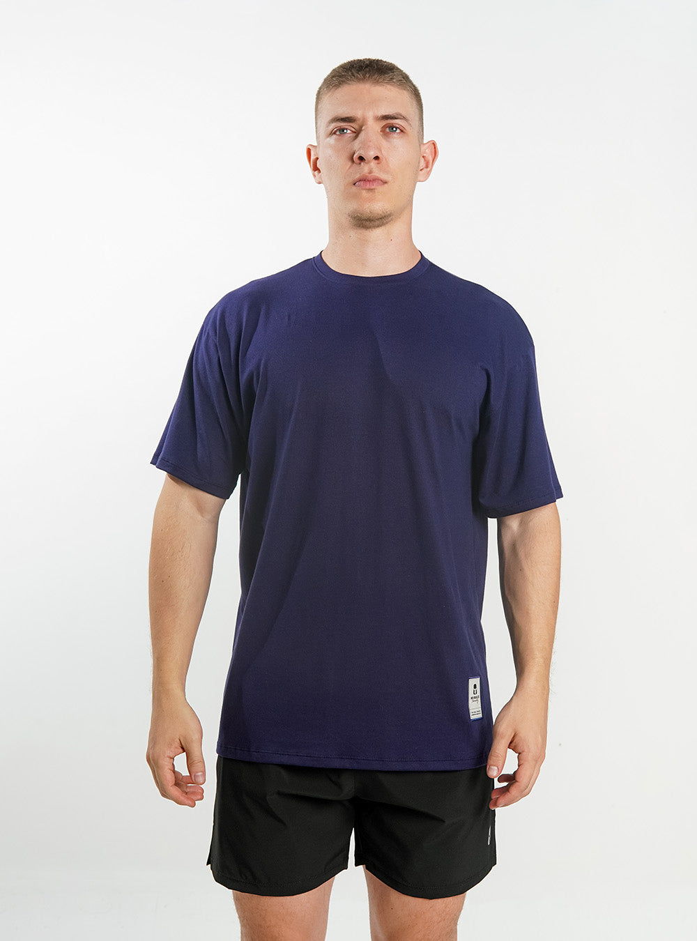 CAMISETA ALGODÓN TACTO FRÍO DISRUPTIVE AZUL