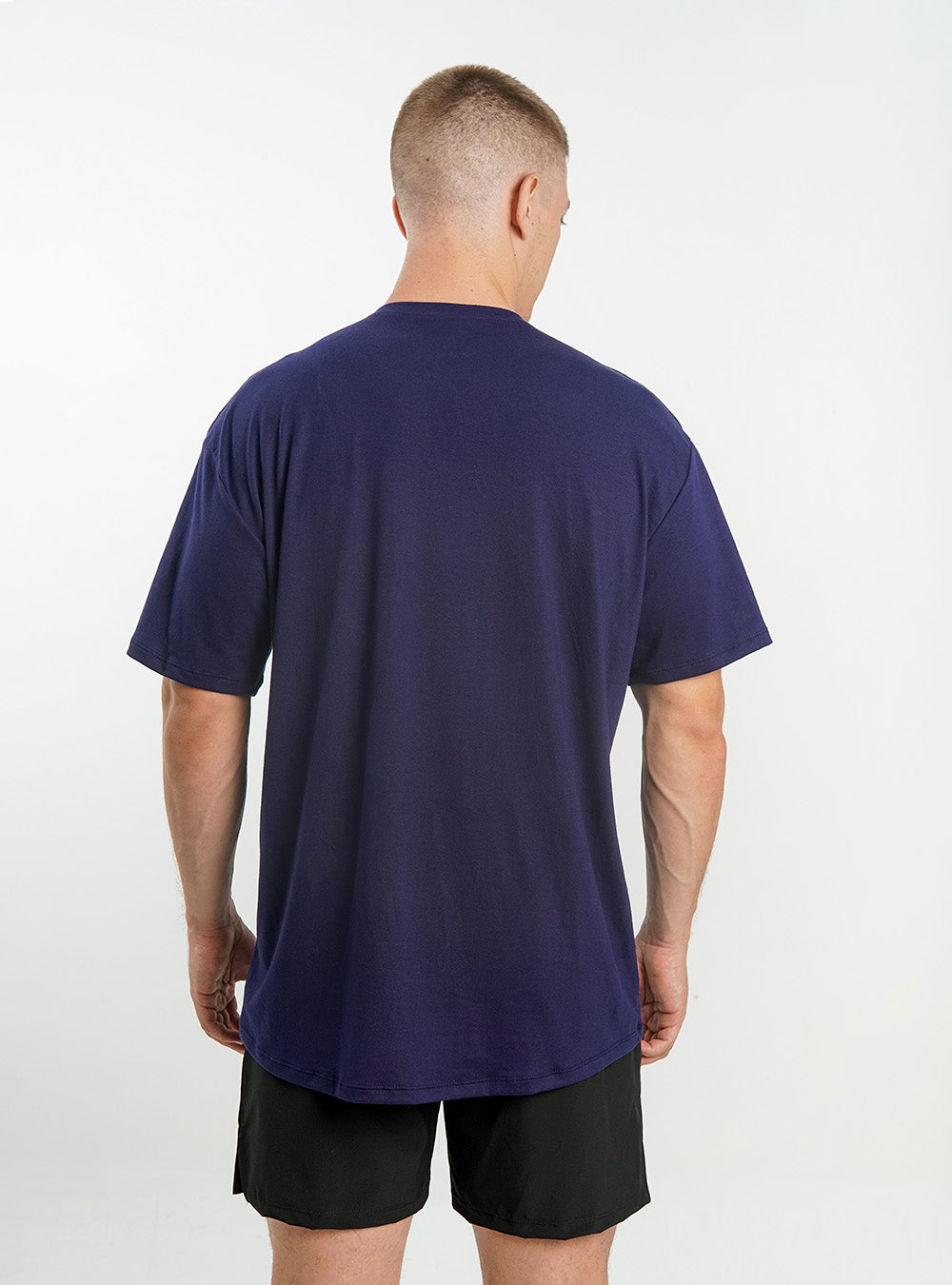 DISRUPTIVE BLUE COLD TOUCH COTTON T-SHIRT