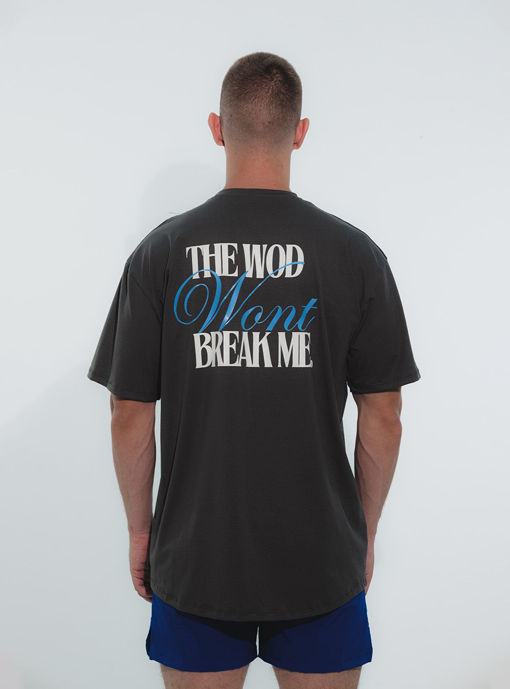 CAMISETA ALGODÓN TACTO FRÍO THE WOD WONT BREAK ME