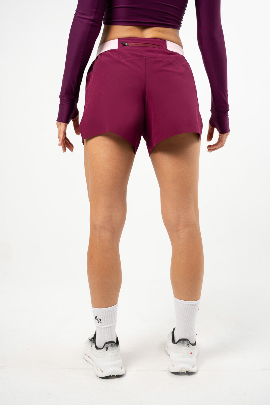 Classic Running Short Eggplant