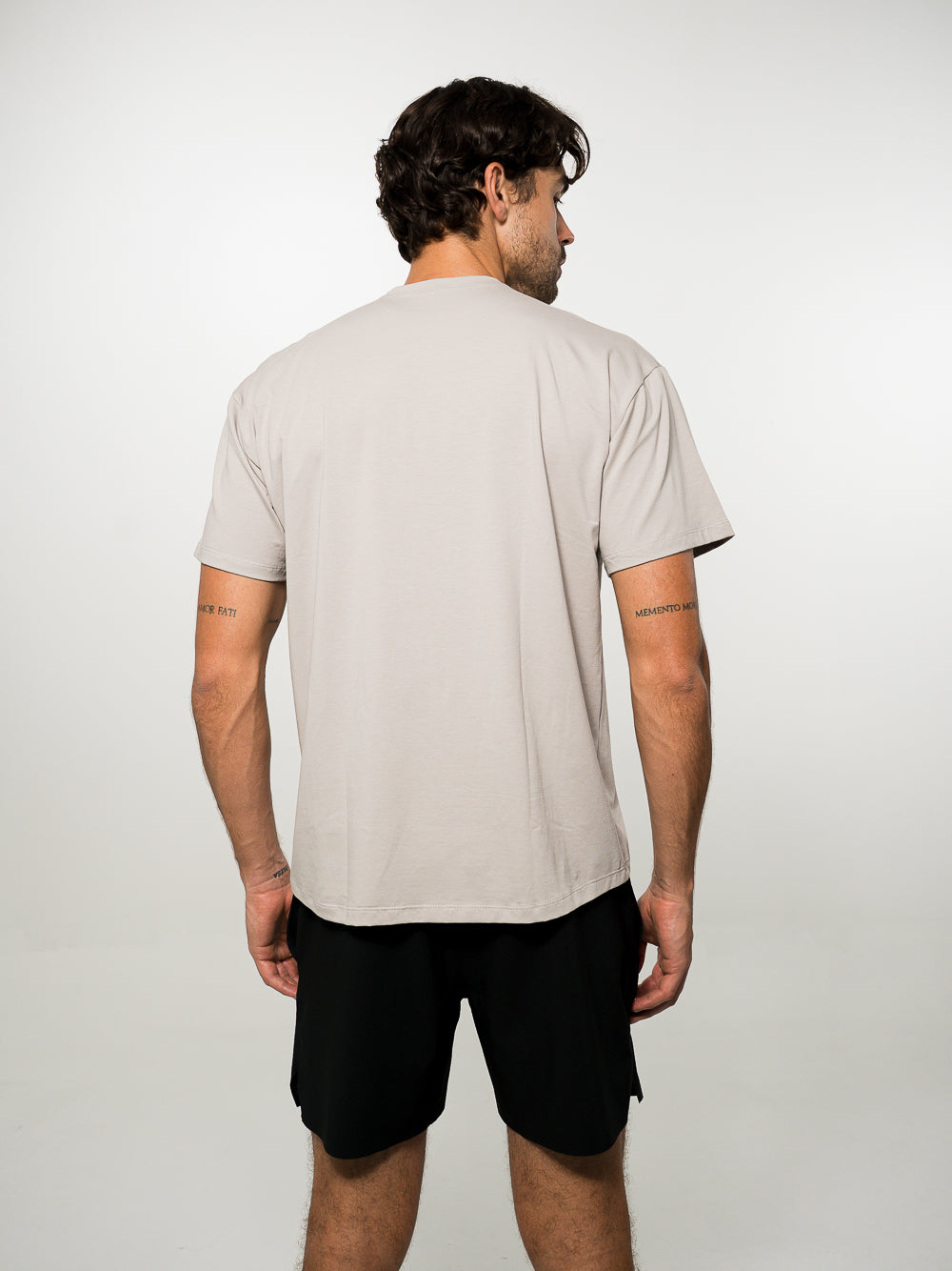 Camiseta Loose Fit Algodón Grey