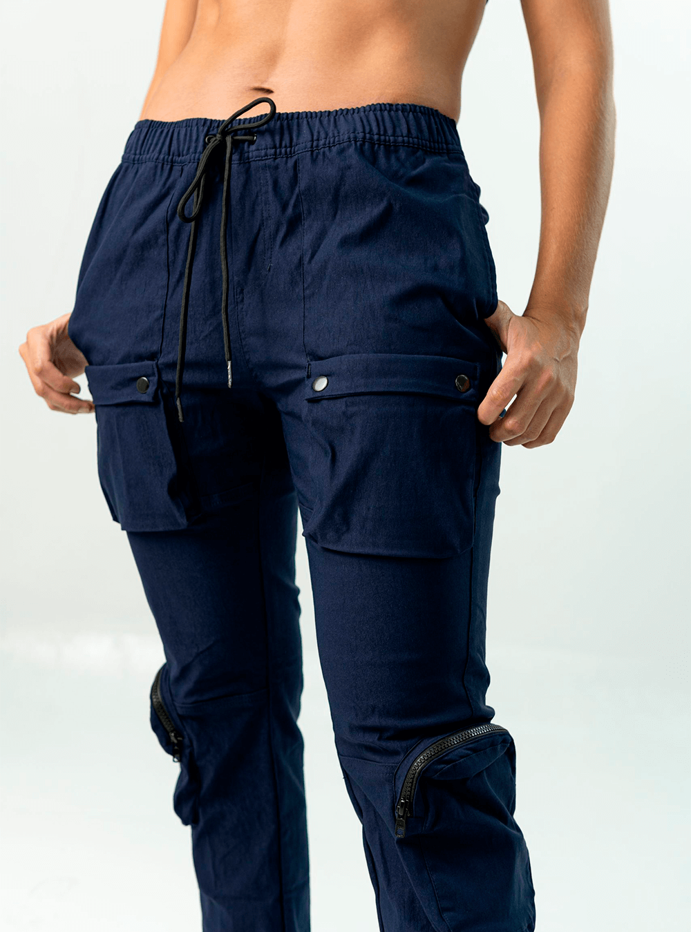 PANTALÓN CARGO UTILITY AZUL OSCURO