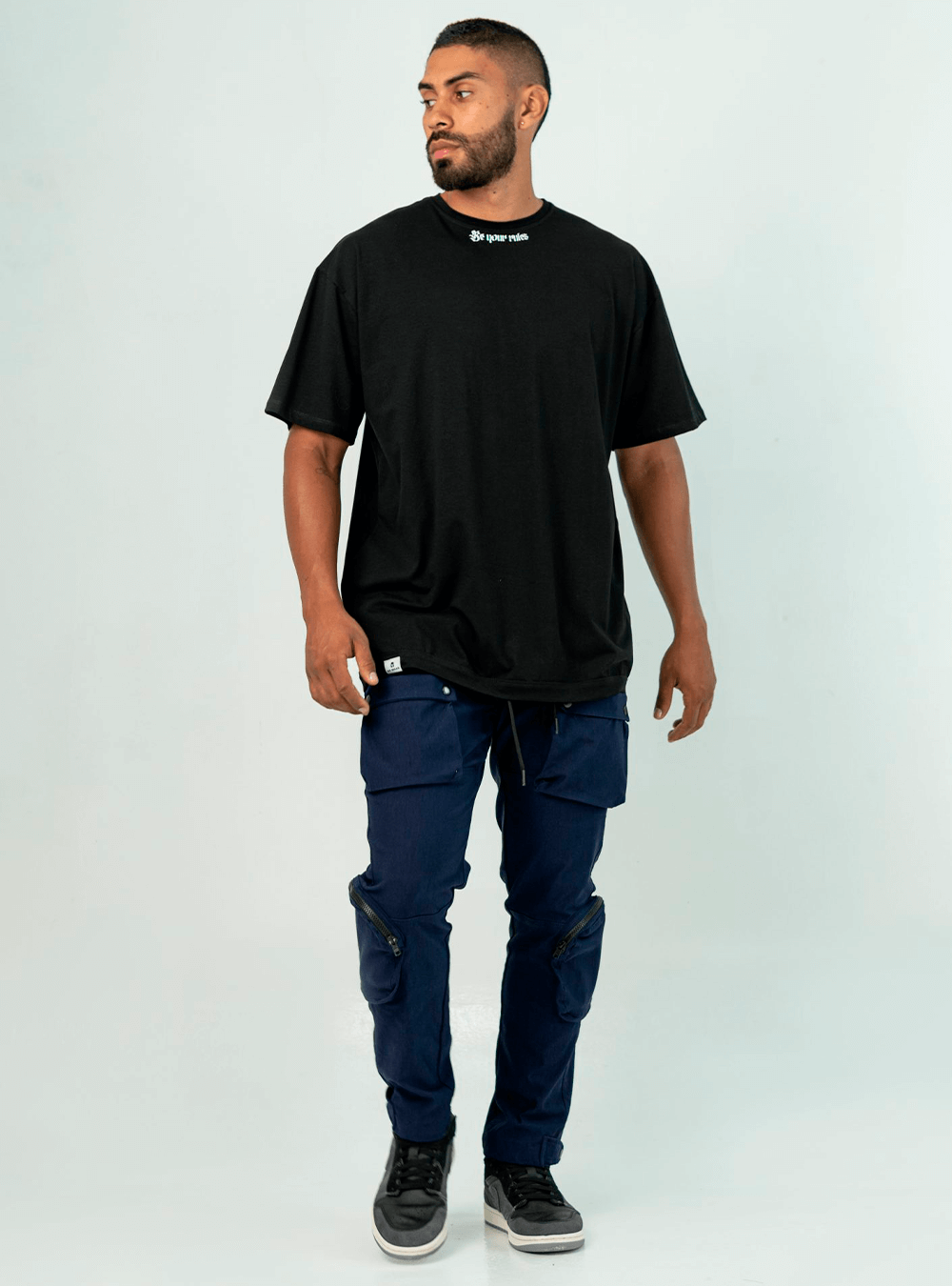 PANTALÓN CARGO UTILITY AZUL OSCURO