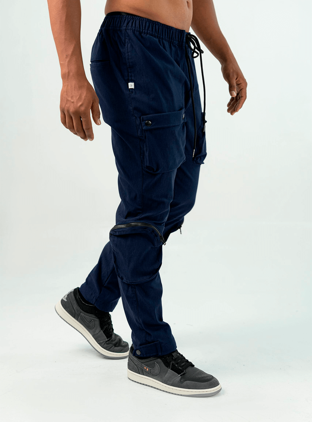PANTALÓN CARGO UTILITY AZUL OSCURO