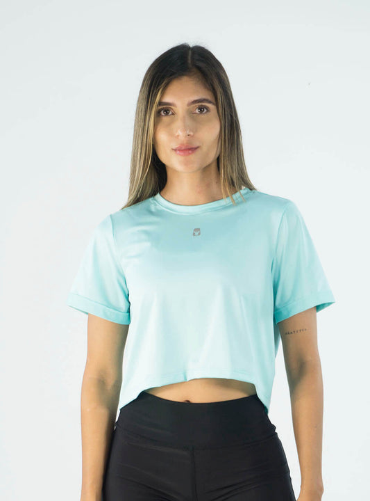 DRY-FIT W AQUA CROP TOP