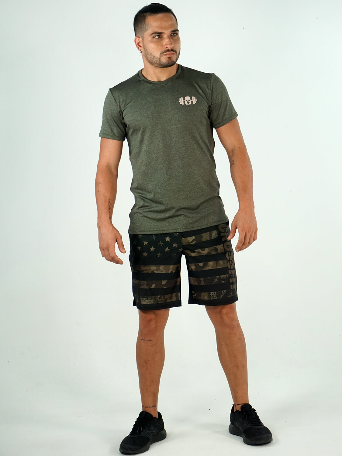 COFFEE FLAG CROSSFIT 2.0 SHORTS