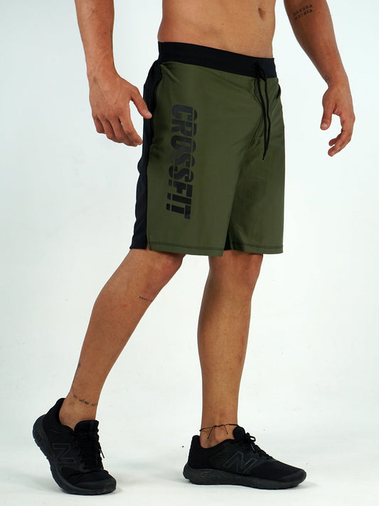 MILITARY GREEN CROSSFIT 2.0 SHORTS