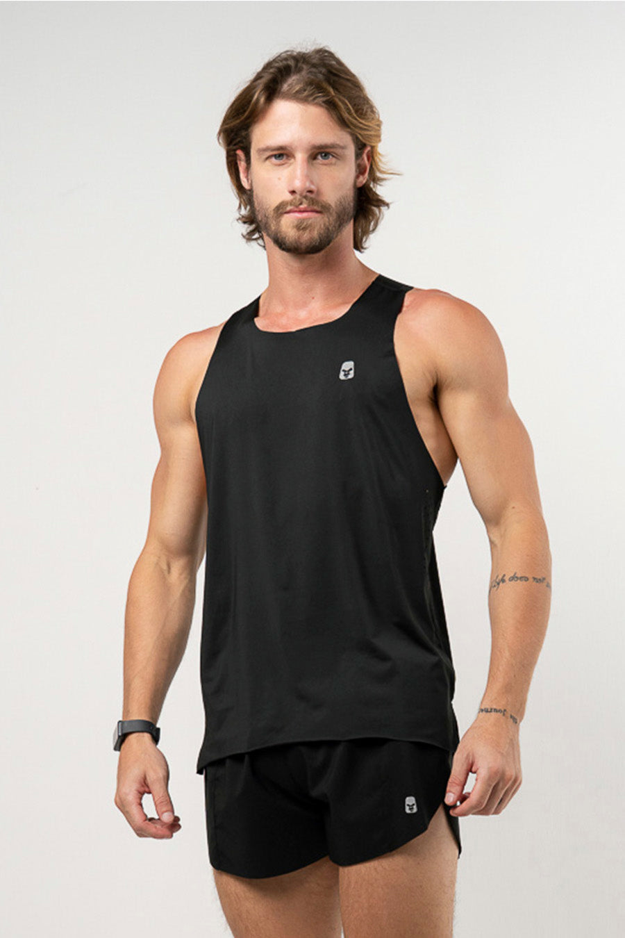 Conjunto Running Pulse Negro