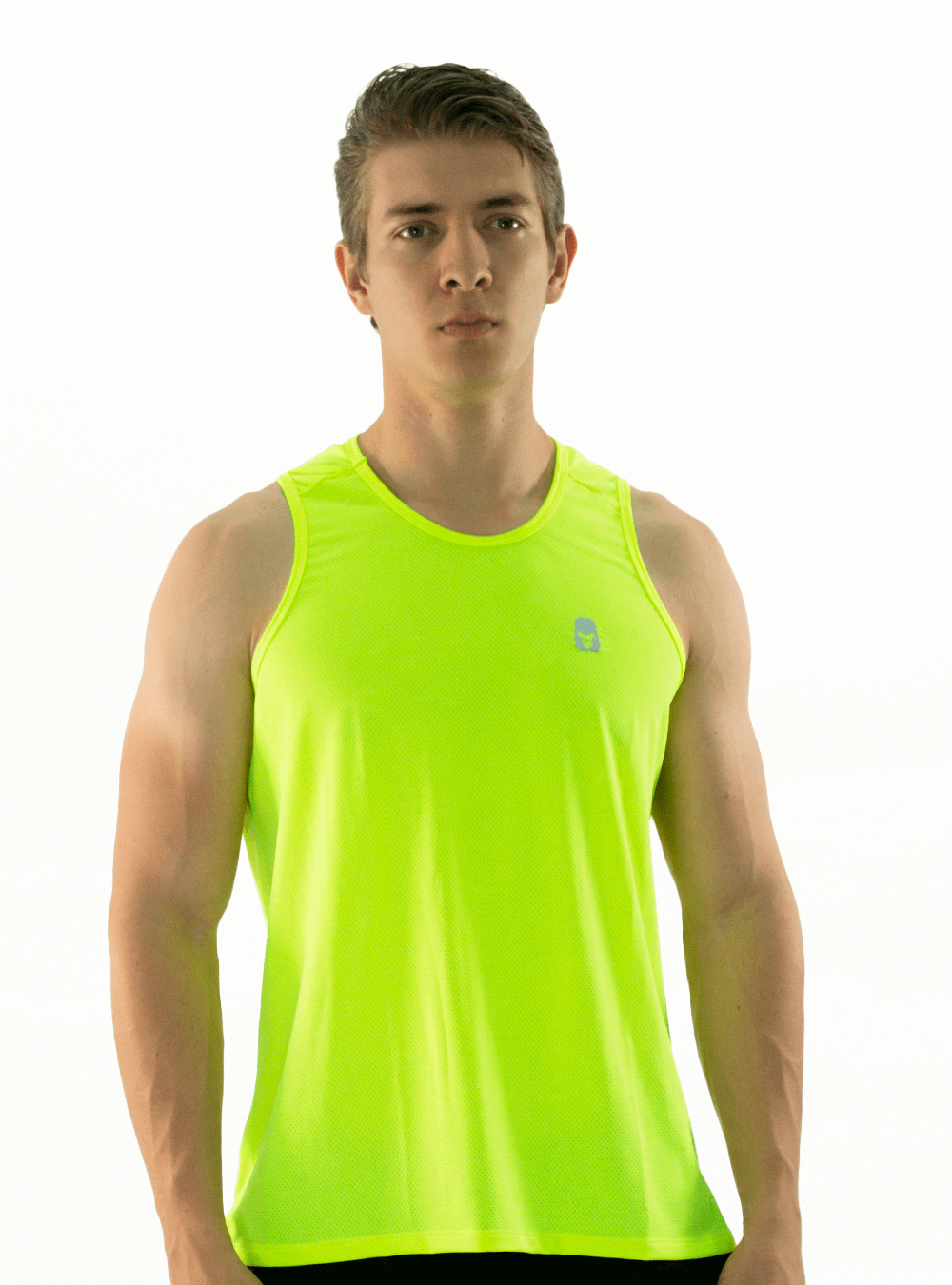 MUSCLE TANK TOP NEON GREEN