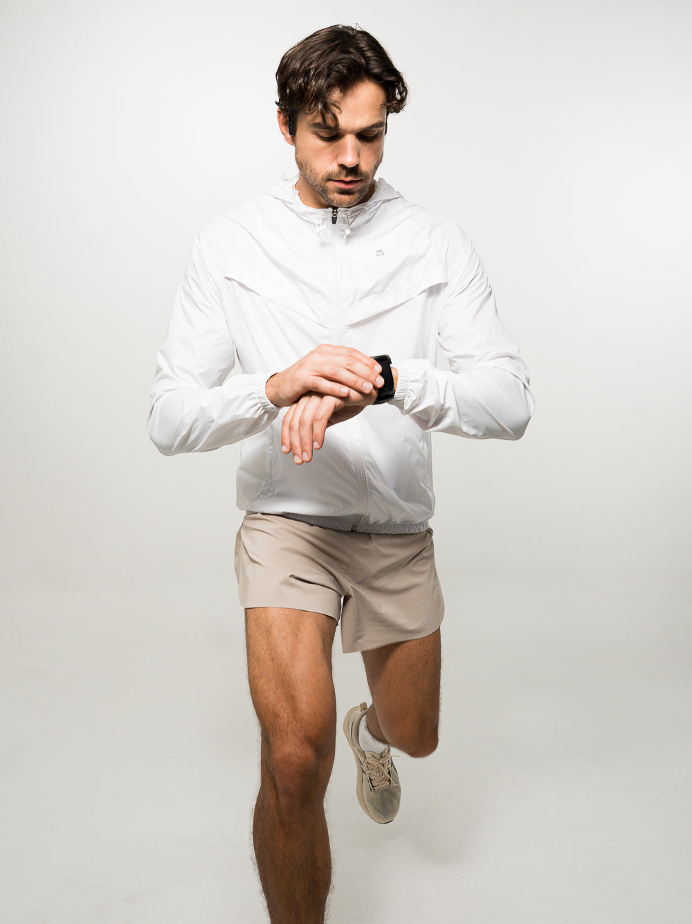 Essential Jacket Hombre Blanca