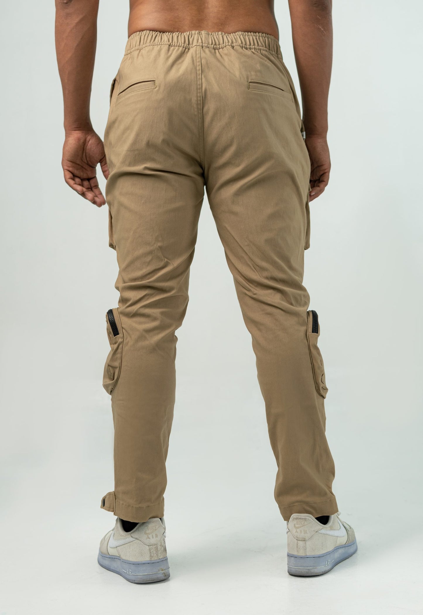 PANTALONES CARGO UTILITY 'BE' BEIGE