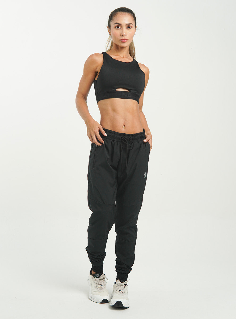 Jogger Casual Negro Mujer