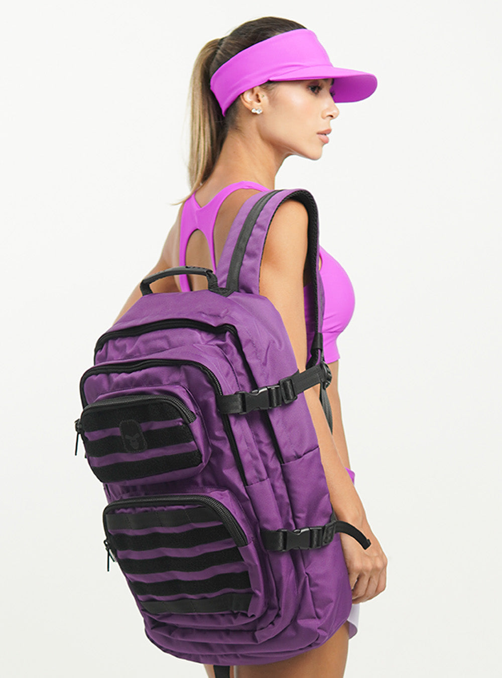MALETIN TACTICO MORADO