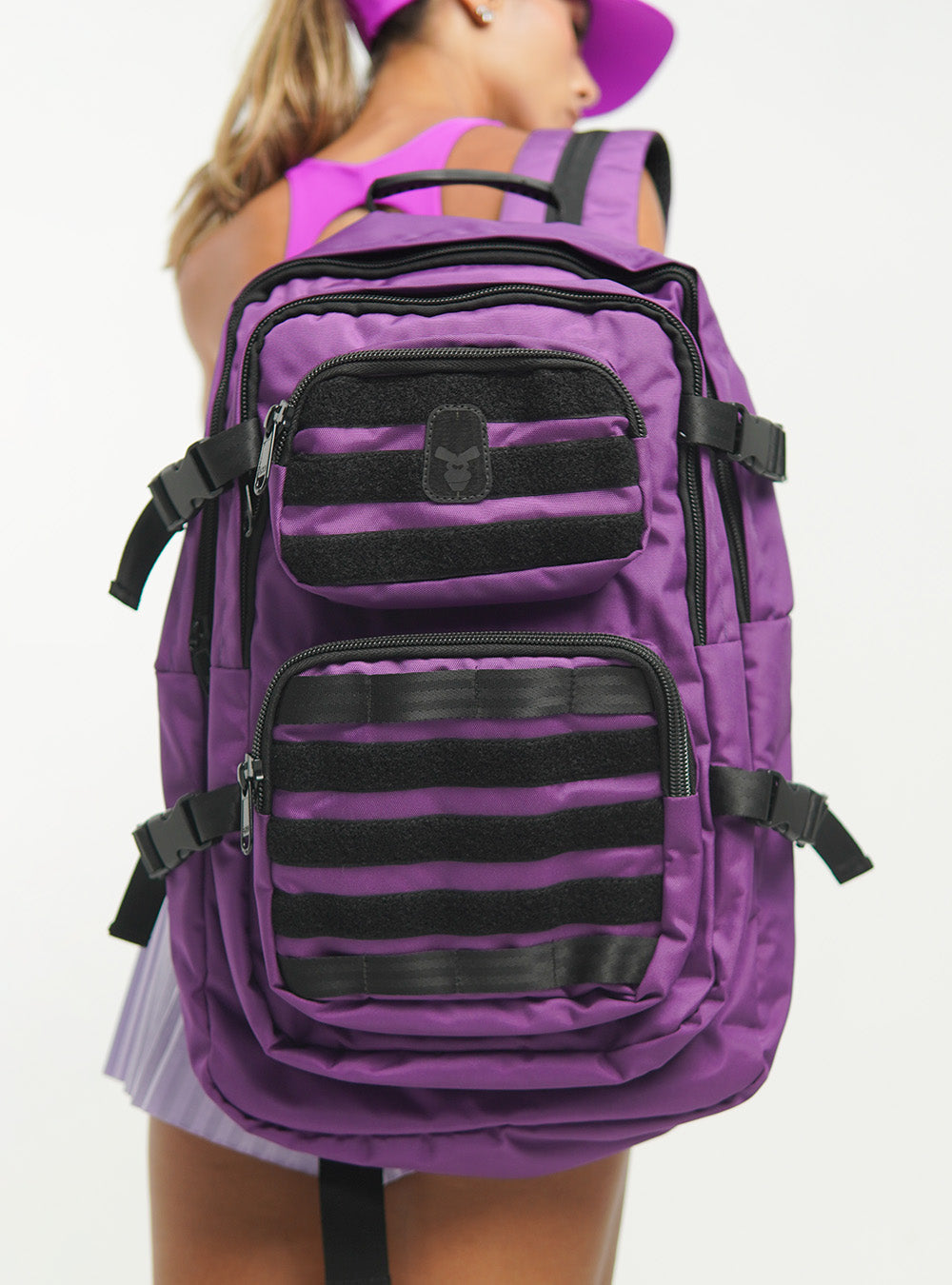 MALETIN TACTICO MORADO