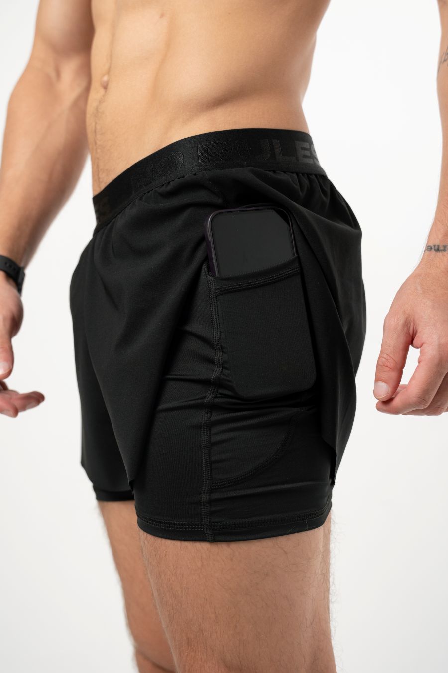 Conjunto Running Laser Pulse Negro