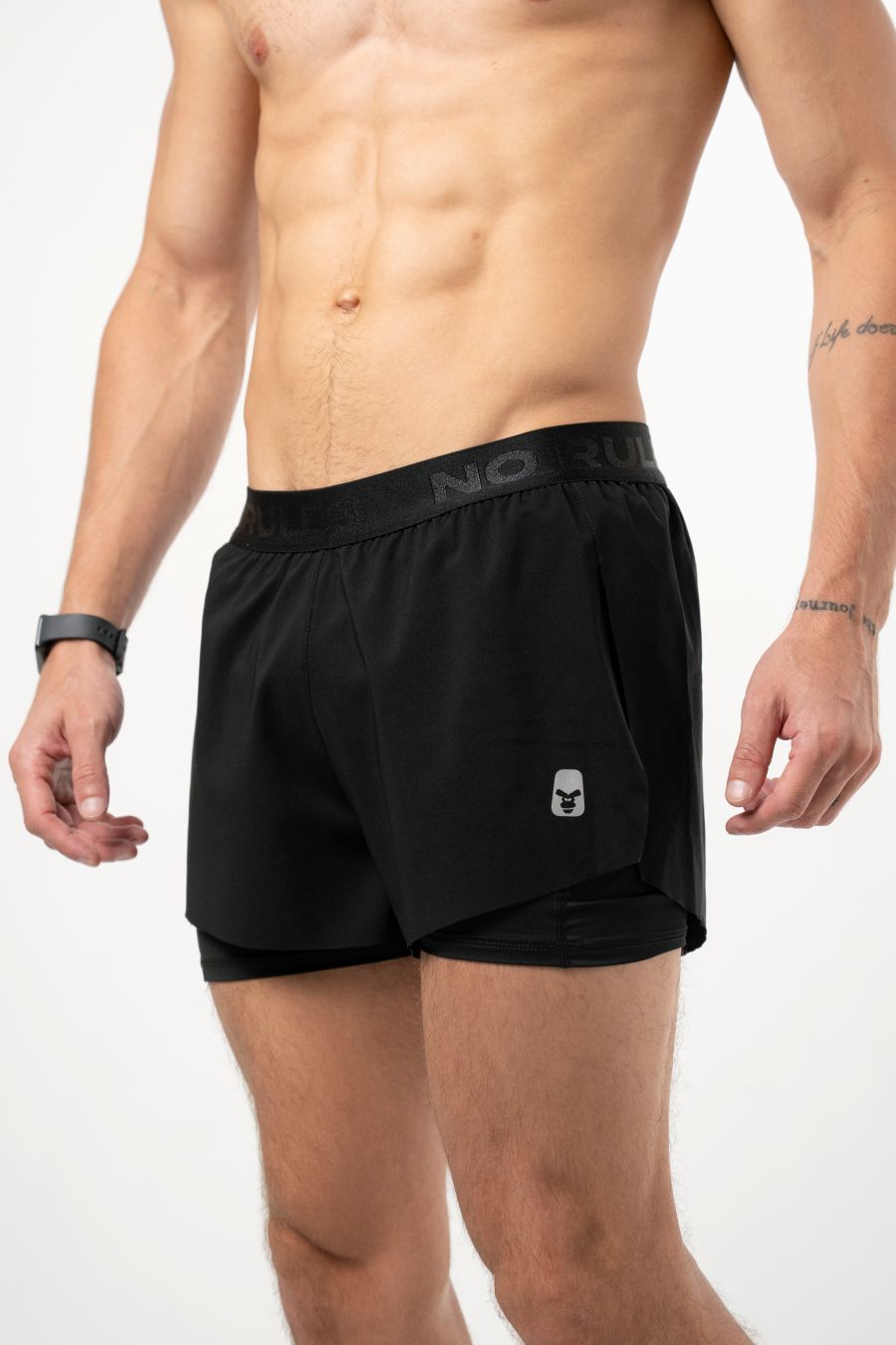 Conjunto Running Laser Pulse Negro