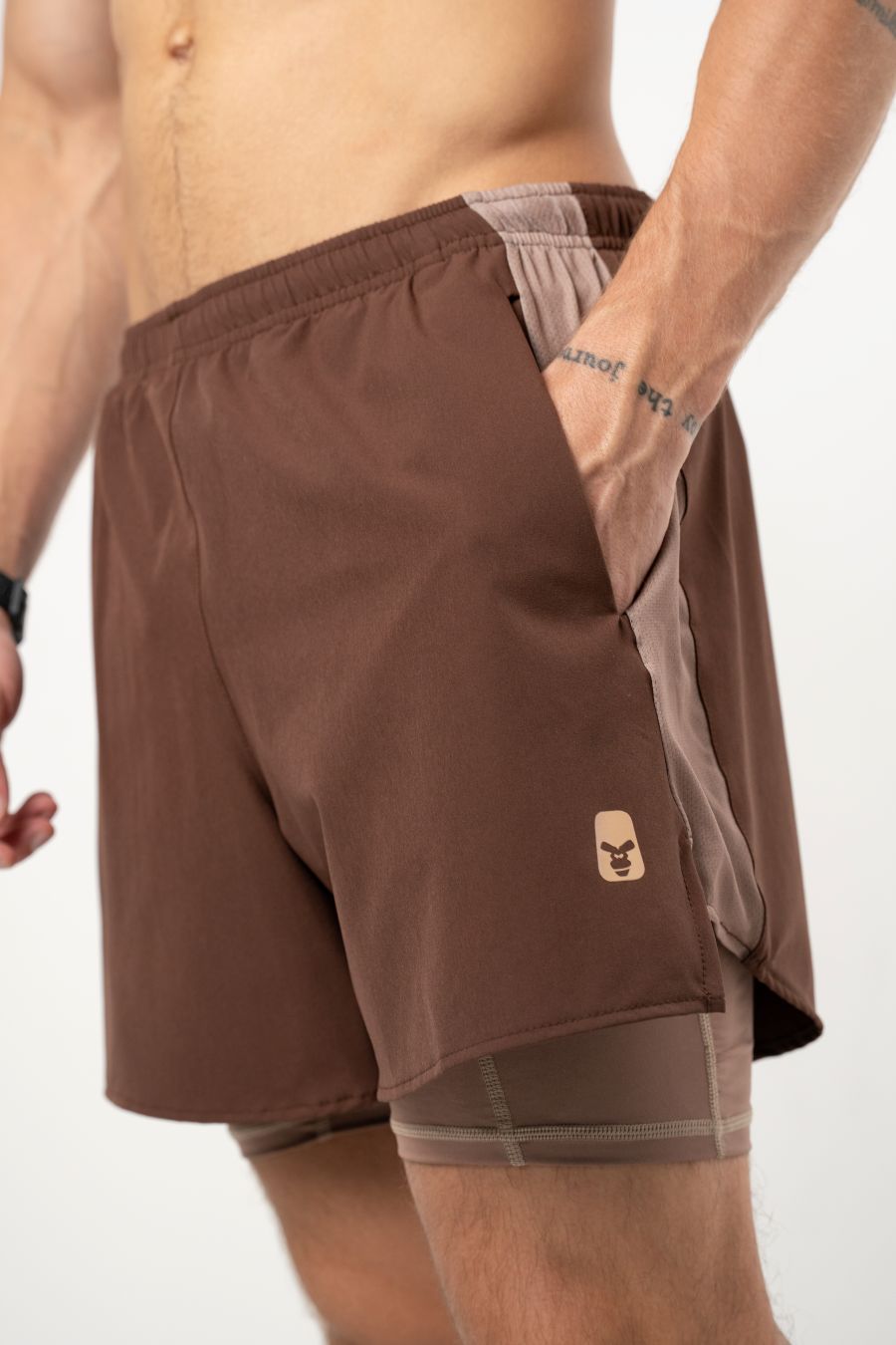 Chocolate Running Shorts