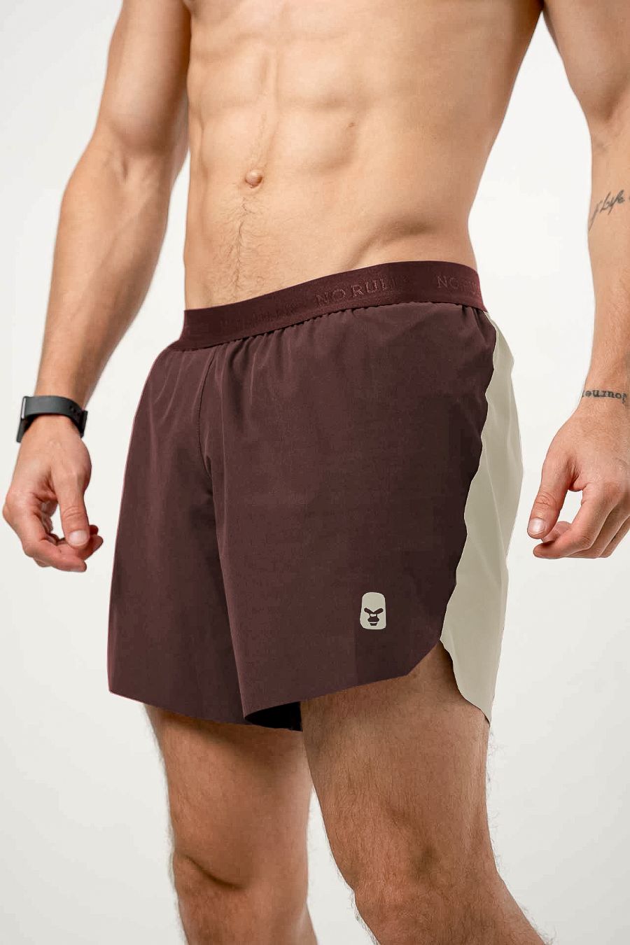 Running Pro Retro Chocolate Shorts
