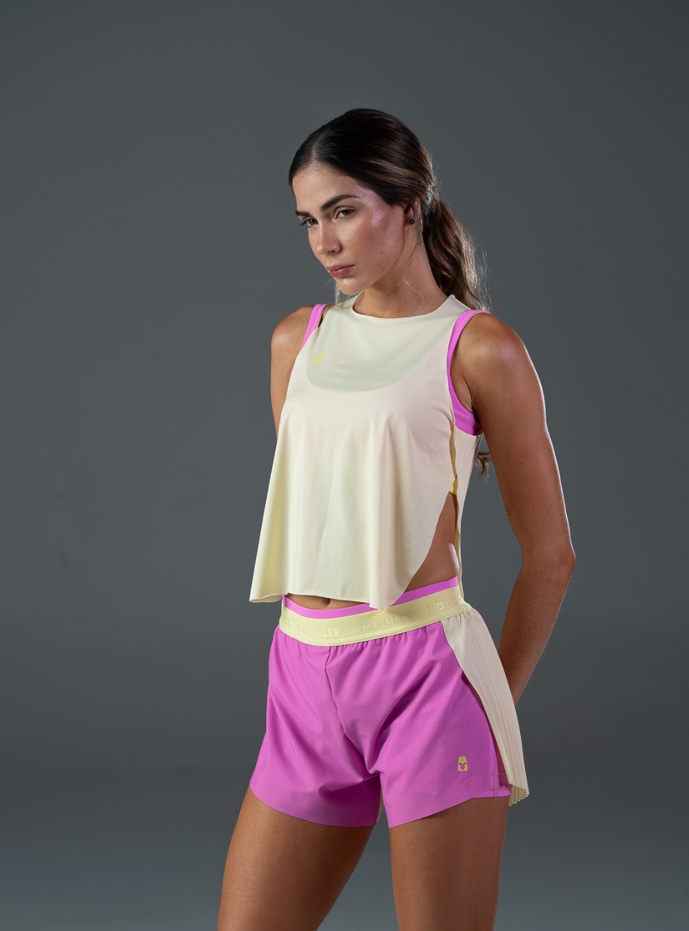 Conjunto Pleat Butter-Pink Blush
