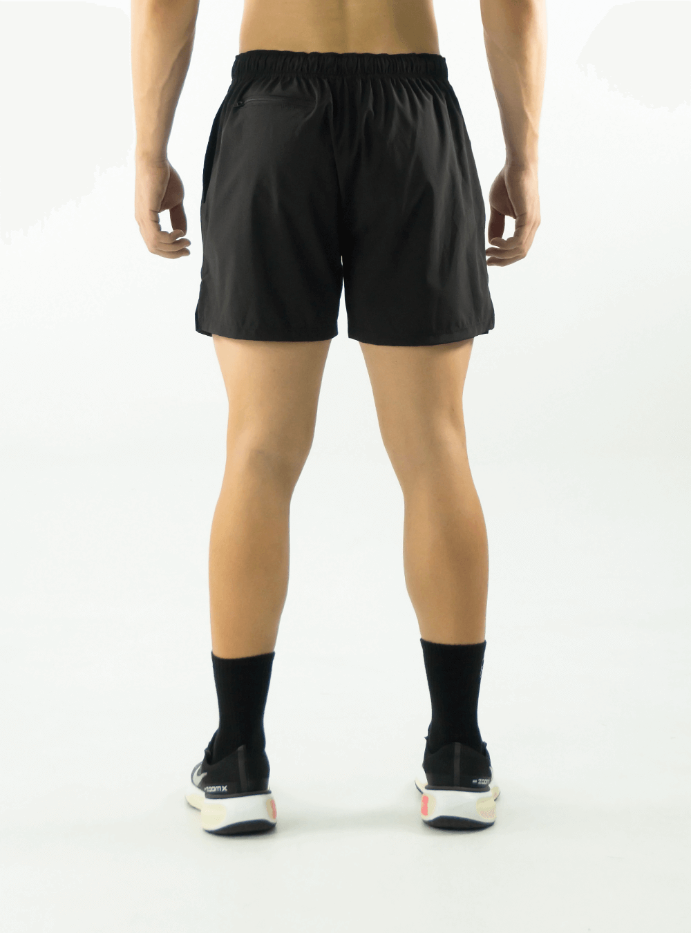 Pantaloneta Ajustada Negra Hombre