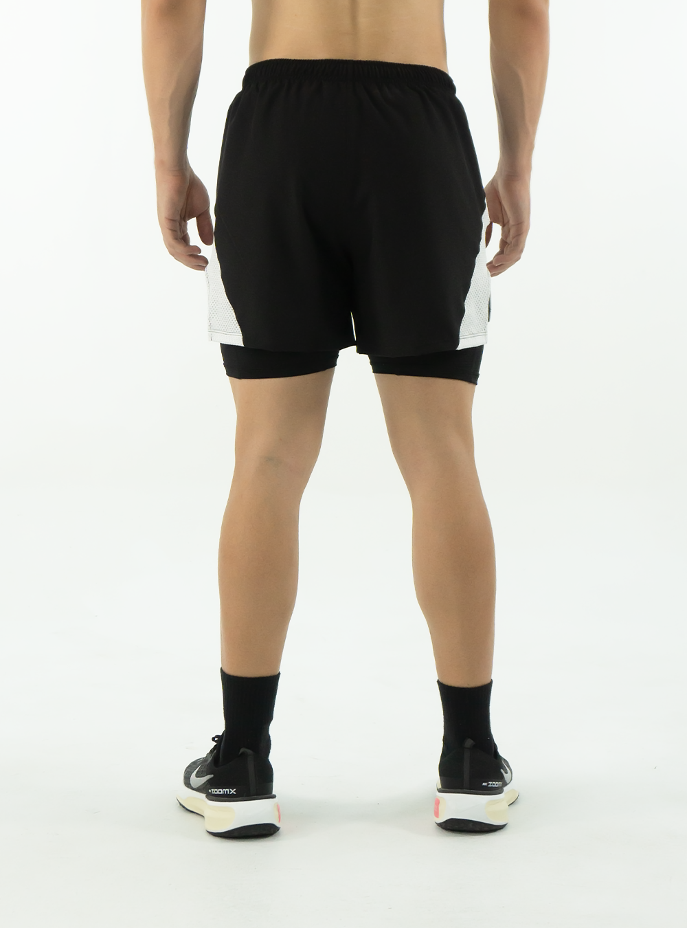 PANTALONETA RUNNING NEGRA 2.0