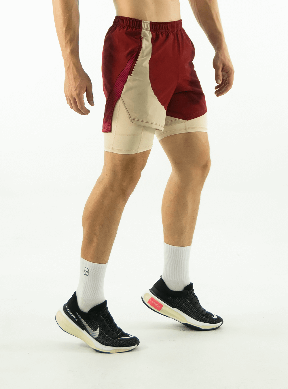 PANTALONETA RUNNING VINOTINTO 2.0