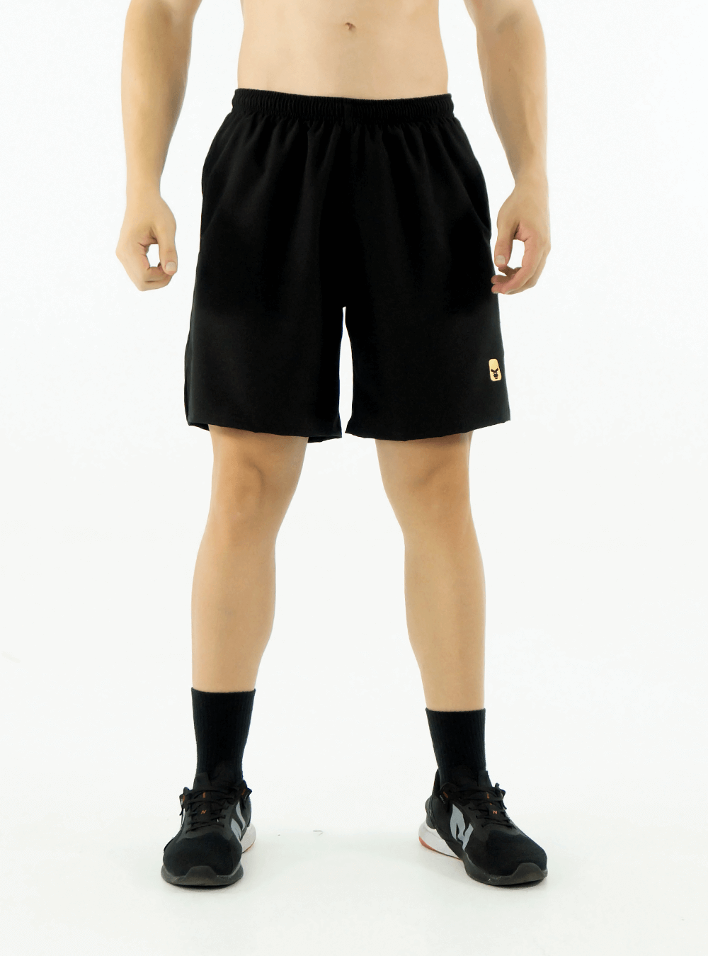 PANTALONETA CON LYCRA NEGRA