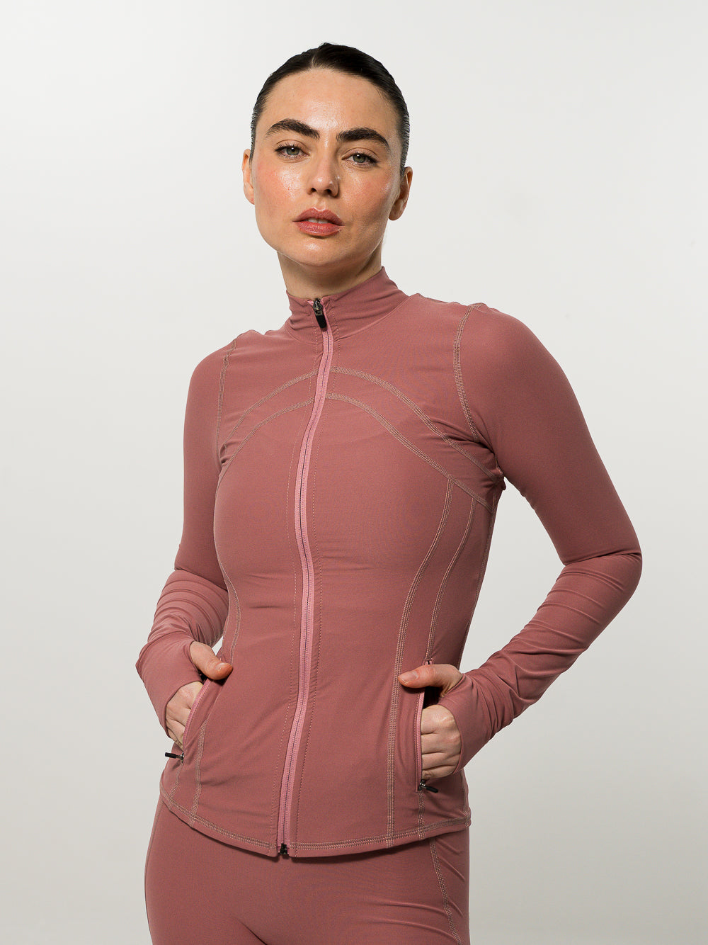 Performance Fit Jacket Berry