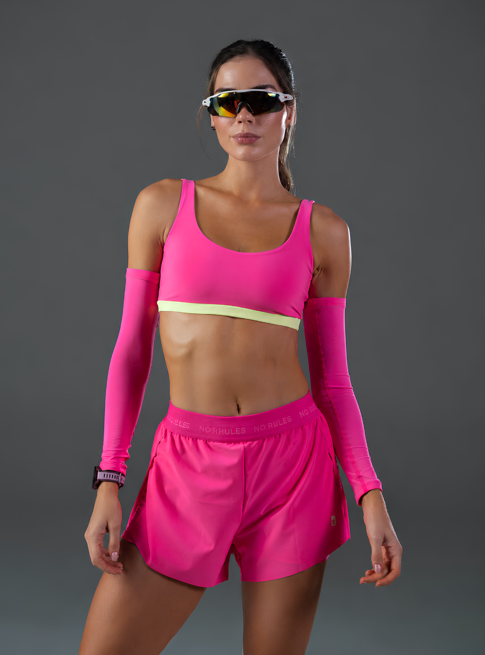 Short Running Performance Neon Pink