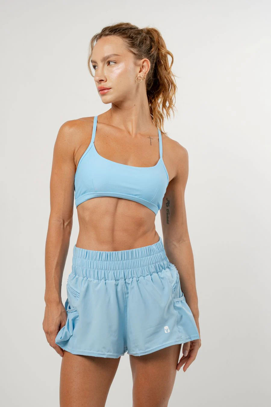Conjunto Running Performance Baby Blue