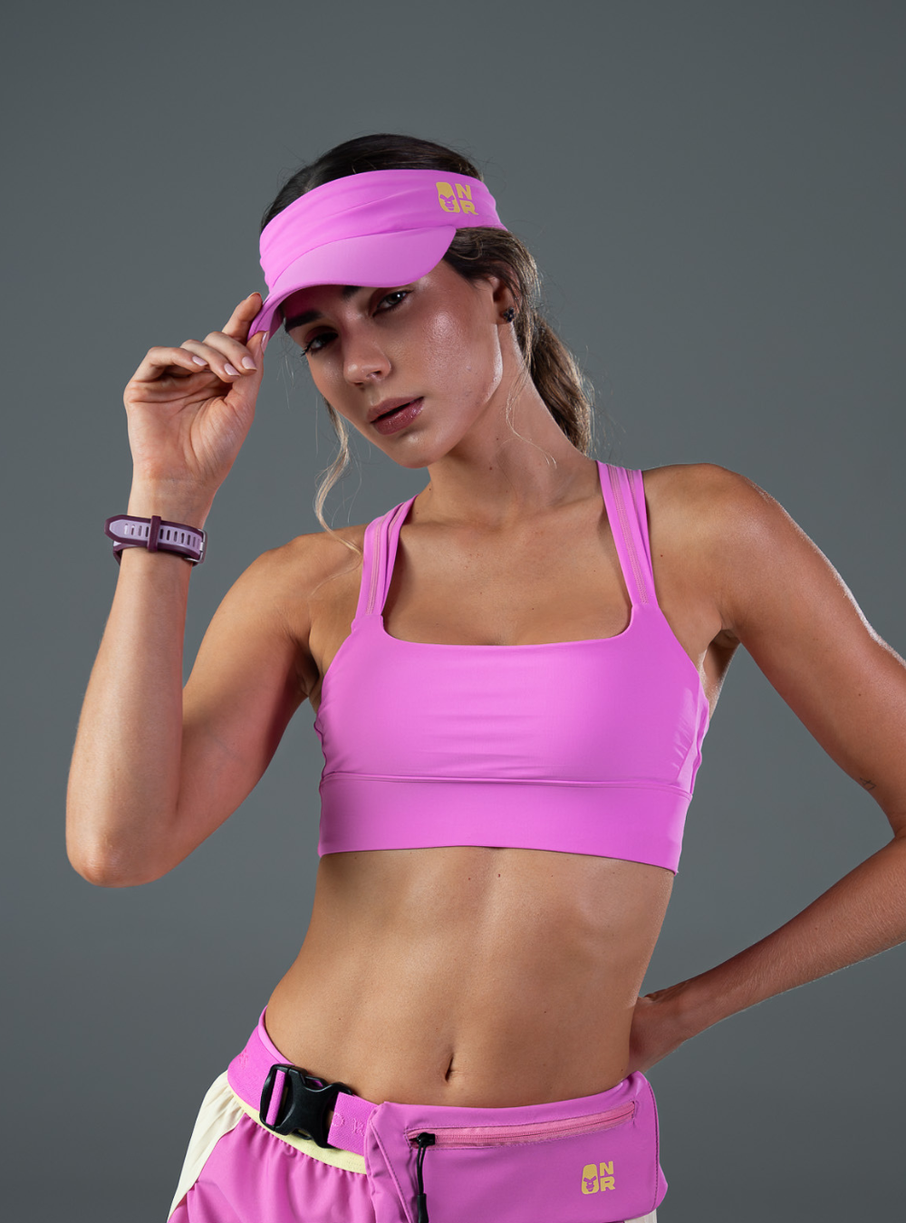 Visera Running Beat Pink Blush