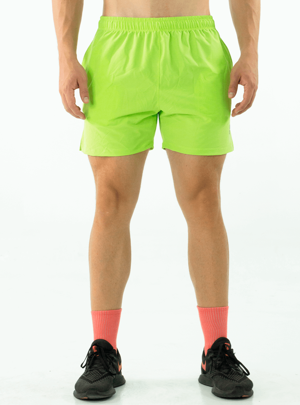 CLASSIC NEON GREEN SHORTS