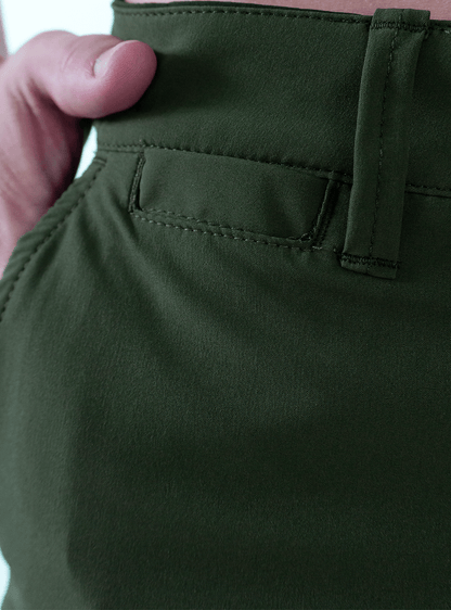 VESTIDO SHORTS VERDE MILITAR