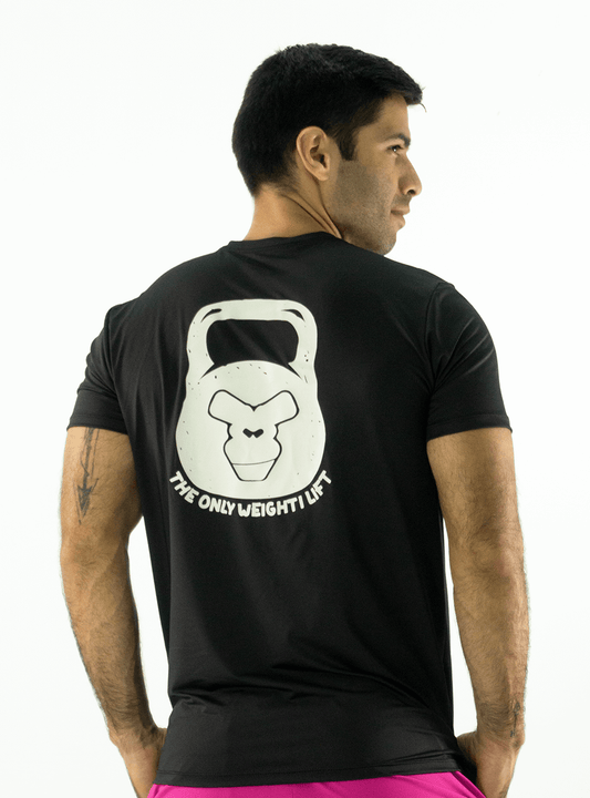 CAMISETA DRY-FIT ESTAMPADA 'THE ON WEIGHT LIFT'