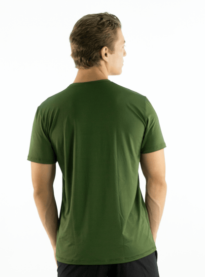 CAMISETA DRY-FIT VERDE MILITAR