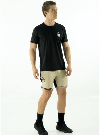 BEIGE CROSSFIT 3.0 SHORTS