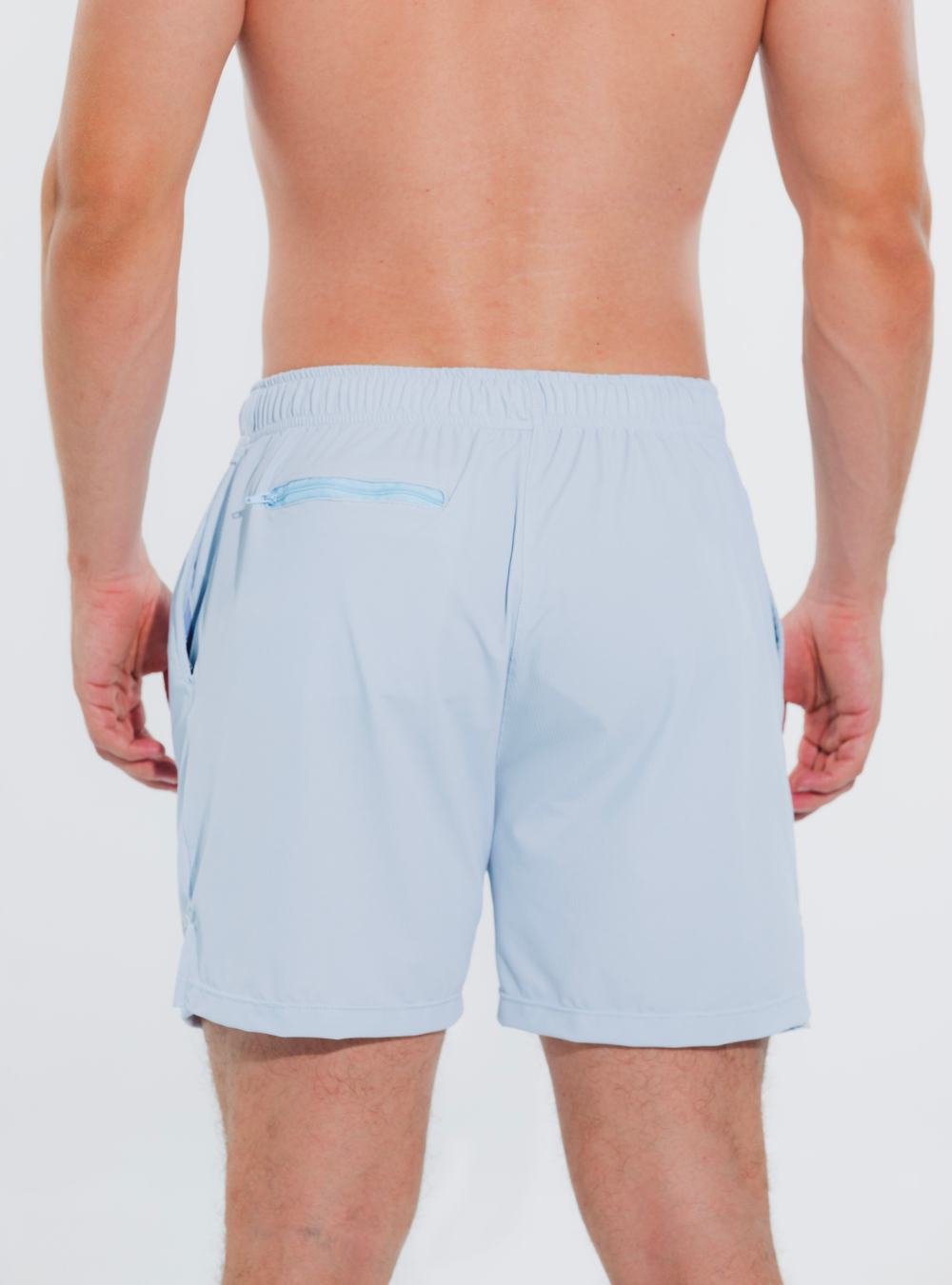 Pantaloneta Ajustada Hive Azul Bebe